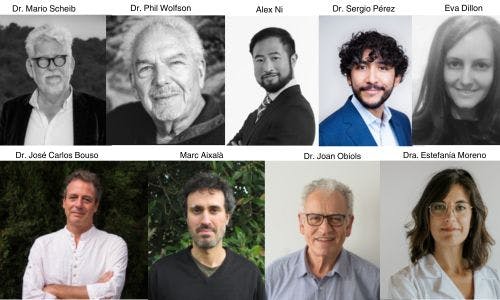 Meet the speakers of the ketamine-assisted psychotherapy training in Barcelona