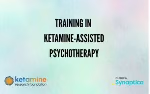 KAP training banner with the KRF and Clínica Synaptica logos