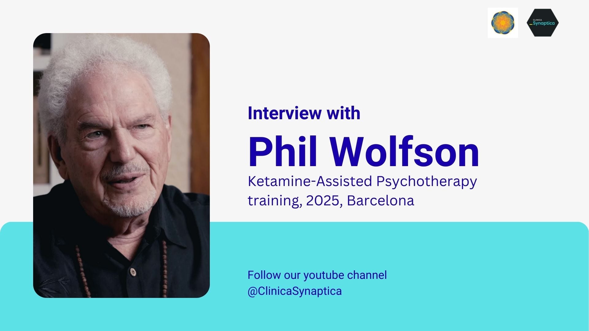Portada de la entrevista con Phil Wolfson sobre terapia psicodélica