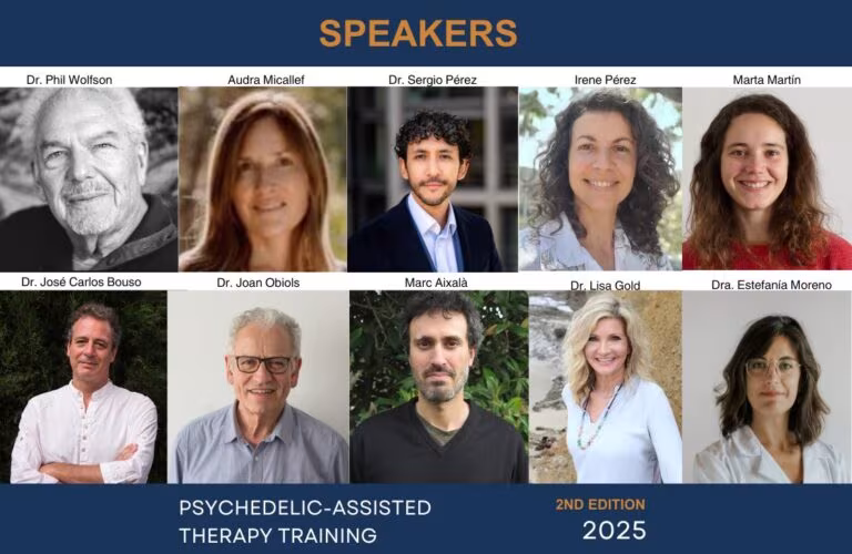 Scopri i relatori della formazione in psicoterapia assistita con ketamina a Barcellona